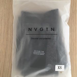 NVGTN black speckled contour leggings size XS